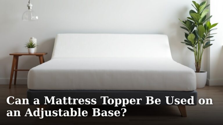 Can a Mattress Topper Be Used on an Adjustable Base?