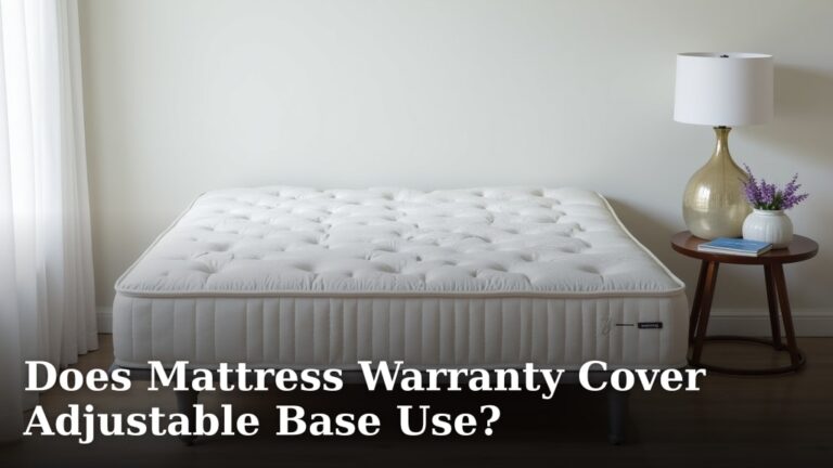 Does Mattress Warranty Cover Adjustable Base Use?