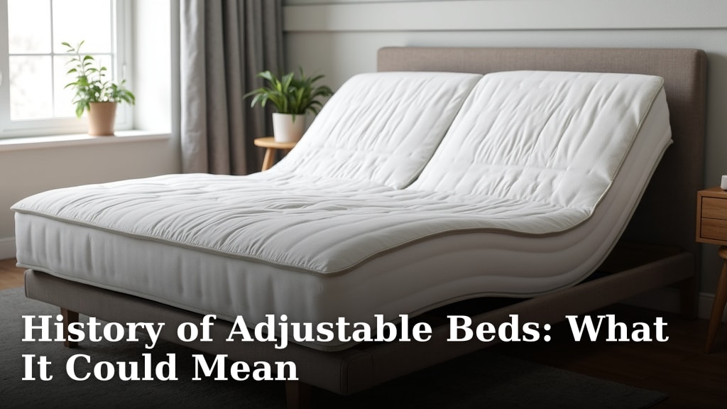 History of Adjustable Beds: What It Could Mean