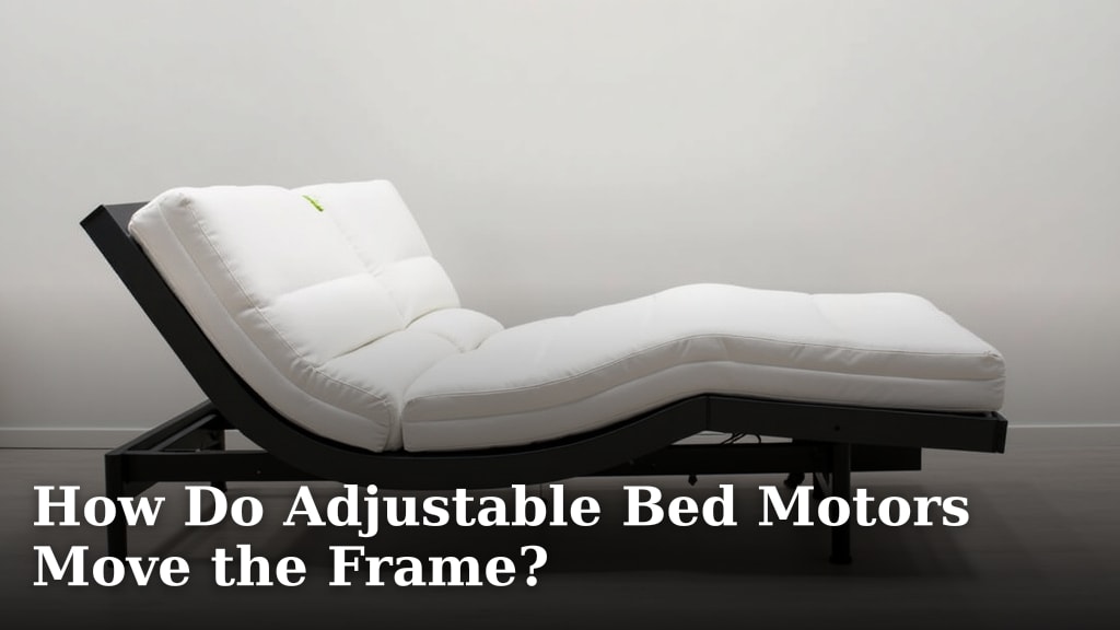 How Do Adjustable Bed Motors Move the Frame?