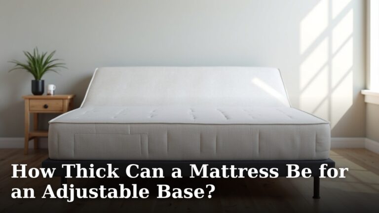 How Thick Can a Mattress Be for an Adjustable Base?