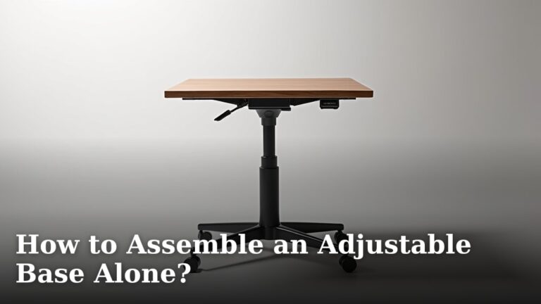 How to Assemble an Adjustable Base Alone?