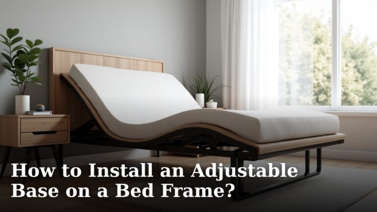 How to Install an Adjustable Base on a Bed Frame?