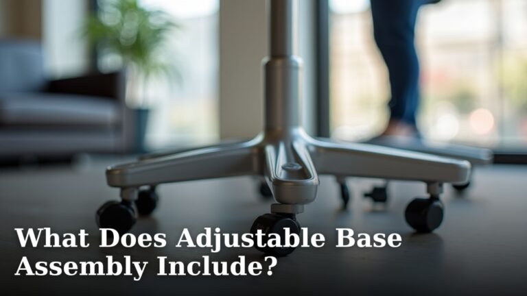 What Does Adjustable Base Assembly Include?