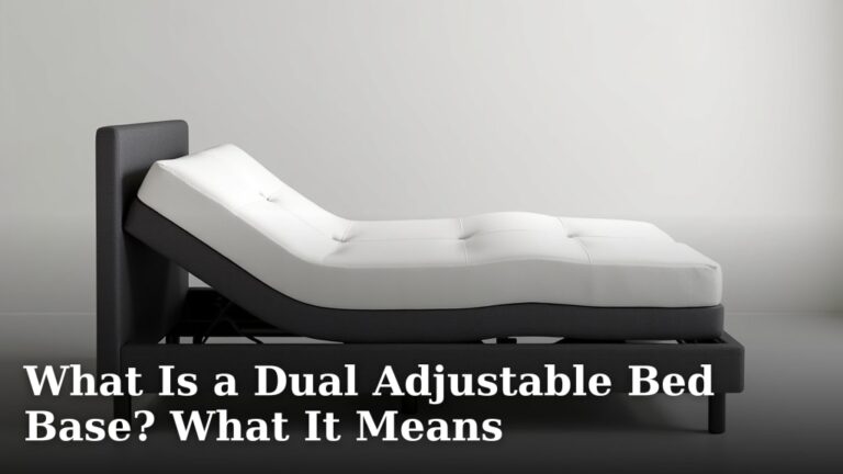 What Is a Dual Adjustable Bed Base? What It Means