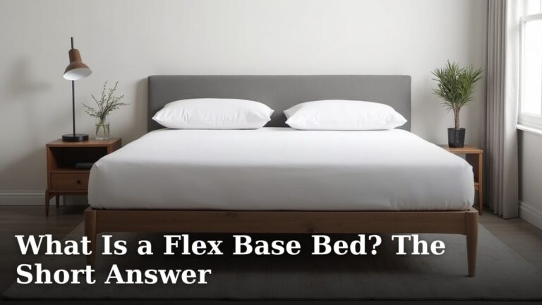 What Is a Flex Base Bed? The Short Answer