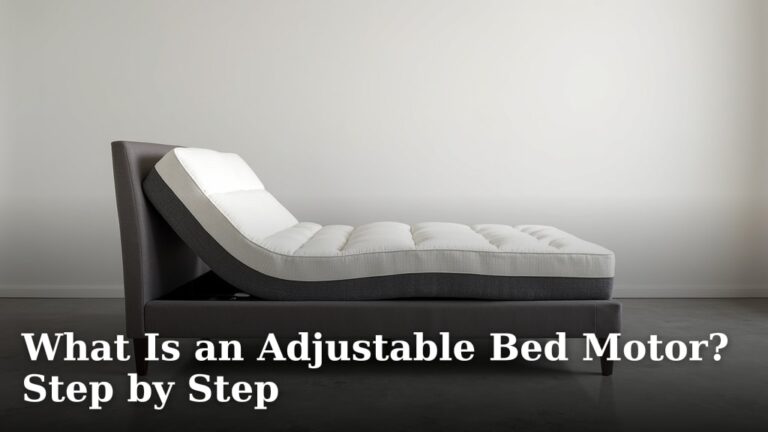 What Is an Adjustable Bed Motor? Step by Step