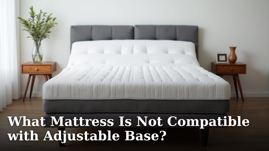 What Mattress Is Not Compatible with Adjustable Base?