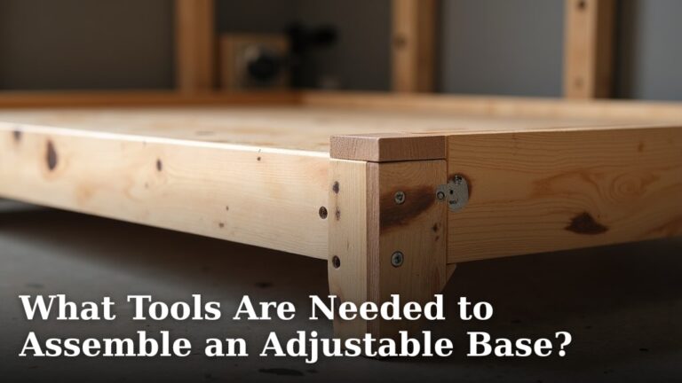 What Tools Are Needed to Assemble an Adjustable Base?